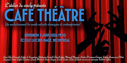 Caf\u00e9 th\u00e9\u00e2tre pr\u00e9sent\u00e9 par l'atelier du cercle