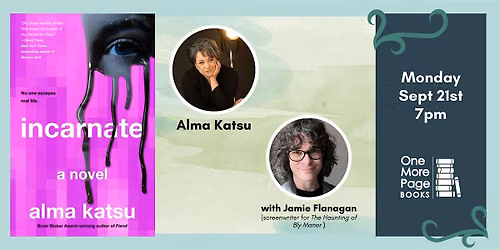 Horror Author Alma Katsu in Conversation with Jamie Flanagan + Book Signing