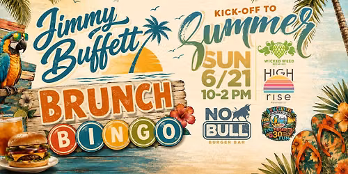 Kick-Off to Summer: Jimmy Buffett Brunch Bingo