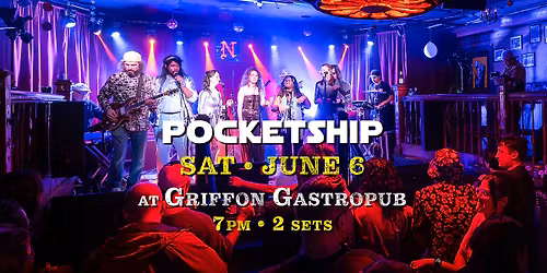 Pocketship \ud83d\ude80 Future-Funk Disco Dance Party at Griffon Brewery & Gastropub