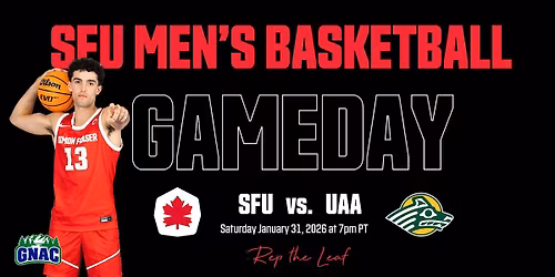 SFU Men's Basketball vs. University of Alaska Anchorage