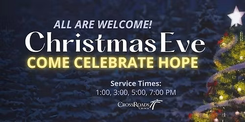 Christmas Eve Service: Come Celebrate Hope