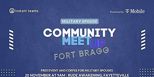Fort Bragg Military Spouse Meet Up