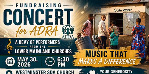 Fundraising Concert for ADRA