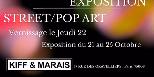 Vernissage Expo Collection - Pop\/Street Art