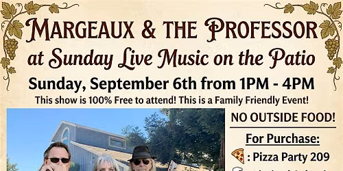 Margeaux & The Professor @ Harmony Wynelands