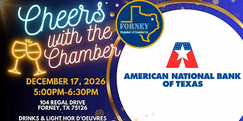 Cheers with the Chamber December 2026