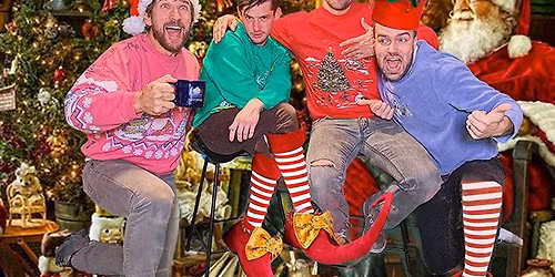 SCYTHIAN's Ugly Christmas Sweater Show at Musikfest Caf\u00e9