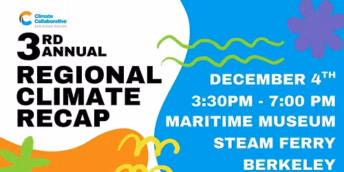 SDRCC's Third Annual Regional Climate Recap: Sustaining Regional Leadership