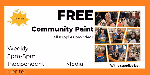 Paint @ You Pace: Community Night