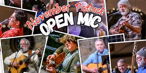 November Potluck Open Mic