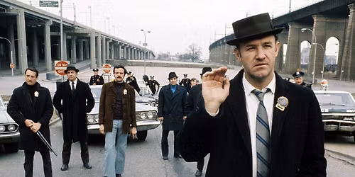 THE FRENCH CONNECTION - Gene Hackman p\u00e5 Bio Roy