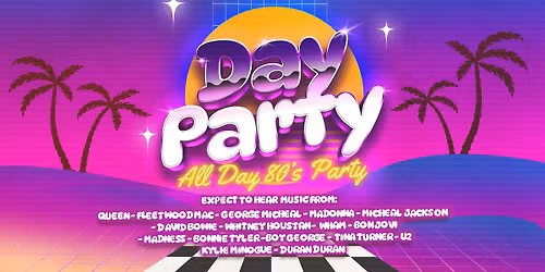 80s Day Party comes to Glasgow!