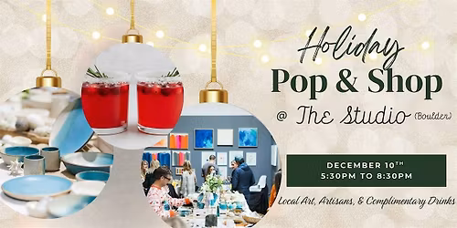Holiday Market @ The Studio (Boulder)