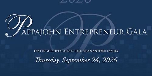 2026 Pappajohn Entrepreneur Gala