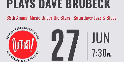 Bert Dalton Quartet plays Dave Brubeck (in the Ventana Room)