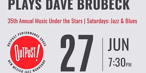 Bert Dalton Quartet plays Dave Brubeck (in the Ventana Room)