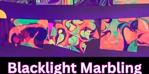 Glow with the Flow: Blacklight Marbling with Andrew Preston