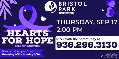 Hearts for Hope Silent Auction