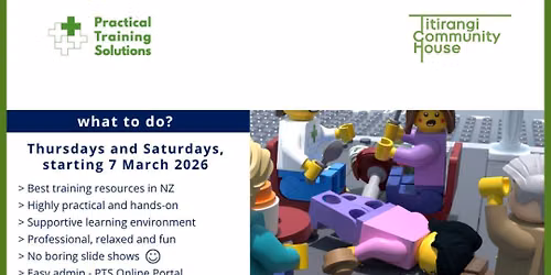 First Aid Certificate Course \u2013 Titirangi Village