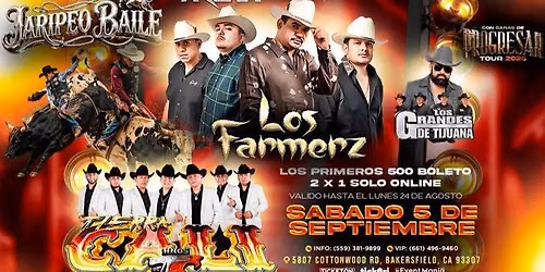  LOS FARMERZ, TIERRA CALI & MAS