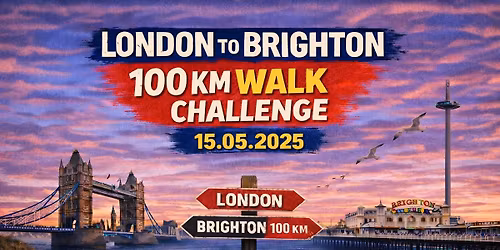London to Brighton 100km walk