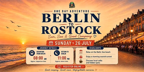 Berlin to Rostock: One Day Adventure