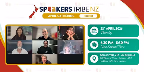 Speakers Tribe NZ - April Event