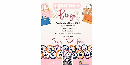 Purse Bingo Benefitting Shelter From the Storm Ministries