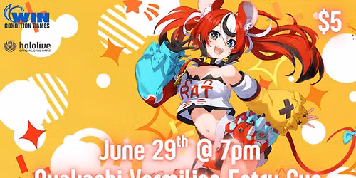 WCG Hololive Ayakashi Vermilion Entry Cup! June 29th