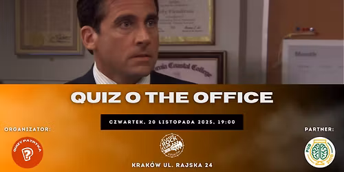 Quizy Patryka - Quiz z serialu The Office z nagrodami w Classicu