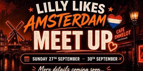 Lilly Likes Amsterdam Meetup