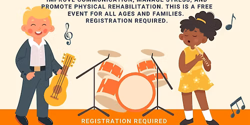 Community Music Therapy @ the Library (All Ages)