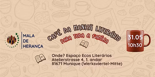 Literarisches Fr\u00fchst\u00fcck der Mala de Heran\u00e7a