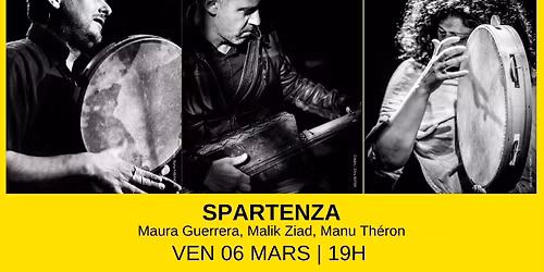 SPARTENZA, Maura Guerrera, Malik Ziad, Manu Th\u00e9ron