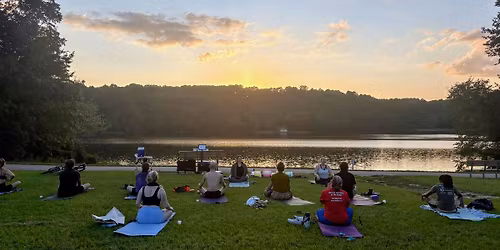 Sunset Yoga + Sound Bath at Shelley Lake Park