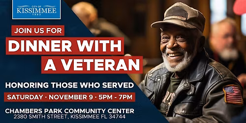 DINNER WITH A VETERAN