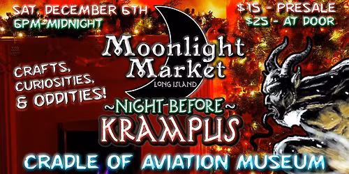 Moonlight Market: Night Before Krampus