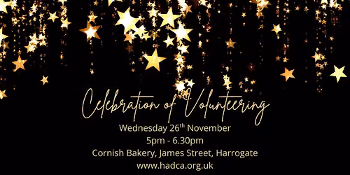 HADCA Celebration of Volunteering