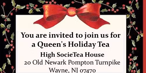 FOWA Queen's Holiday Tea