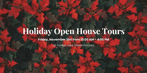 Poinsettia Open House Tour