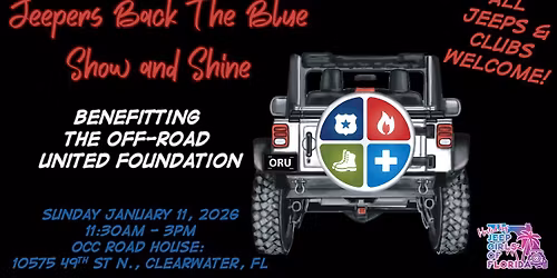 Jeepers Back the Blue Show & Shine