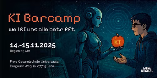 KI-Barcamp Jena - weil KI uns alle betrifft