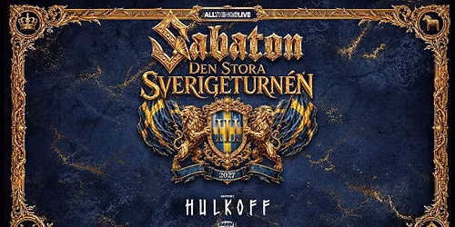 SABATON | SPORTHALLEN SUNDSVALL