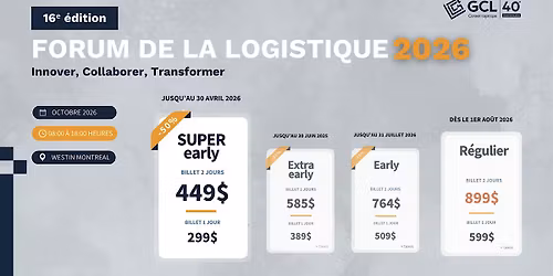 FORUM de la Logistique 2026