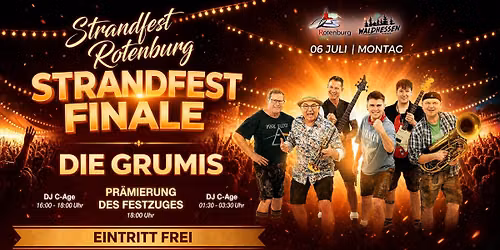 Strandfest-Montag 06.07.2026 \u2013 Noch einmal alles geben! \ud83c\udf89
