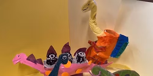 Junk Model Dinosaurs- Healthy Holidays Activity