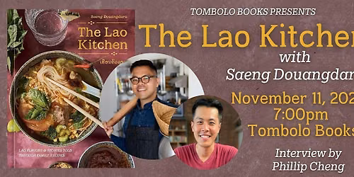 The Lao Kitchen - An Evening with Saeng Douangdara