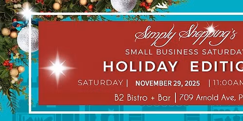 Simply Shopping\u2019s Small Business Saturday ~ Holiday Edition