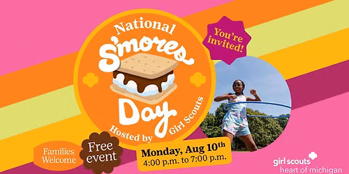National S'mores Day in Kalamazoo!
